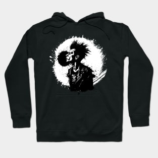 "Rebel Yell" - Punk Rock Explosion Tee Design Hoodie